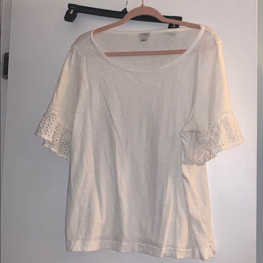 J Crew White Top